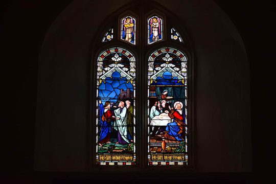North Newnton church window