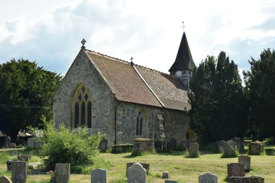 Church exterior from the rear