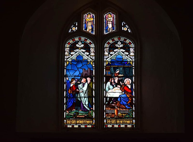 Photo of St. James' stained Glass